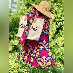 J Crew Ratti Grande Floral Dress Size 14